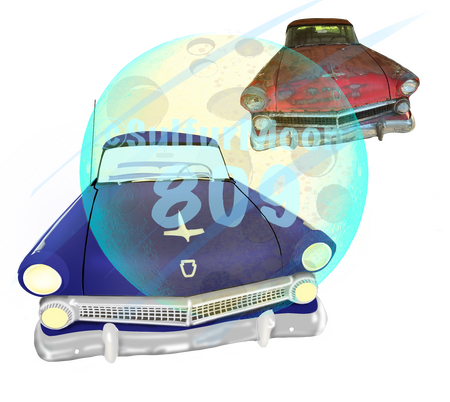 Create Custom Digital Image of personalized car